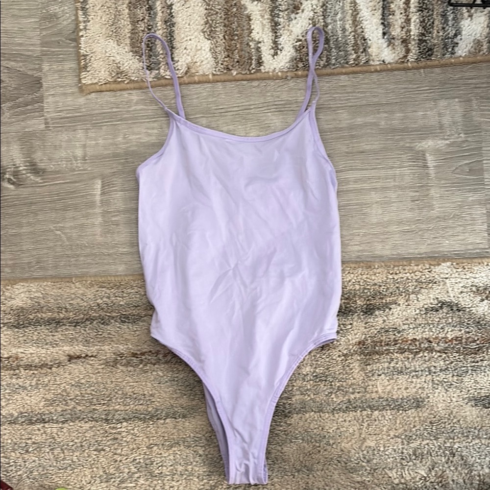 Savage X Fenty Light Purple Bodysuit